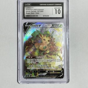 LEAFEON V 2021 KOREAN CGC 10