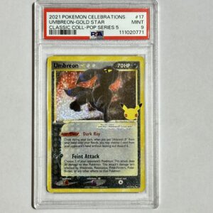 UMBREON-GOLD STAR 2021 PSA9