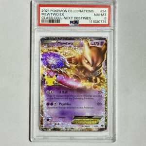 MEWTWO EX 2021 PSA8