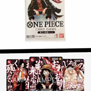 ONE PIECE SAIKYO JUMP PROMO PACK OF THREE CARDS Eta 20-30 Days